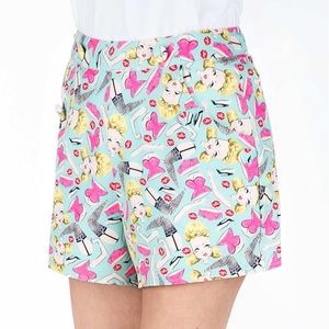 NWT Iron Fist Doll Parts Sailor Shorts Size: Small